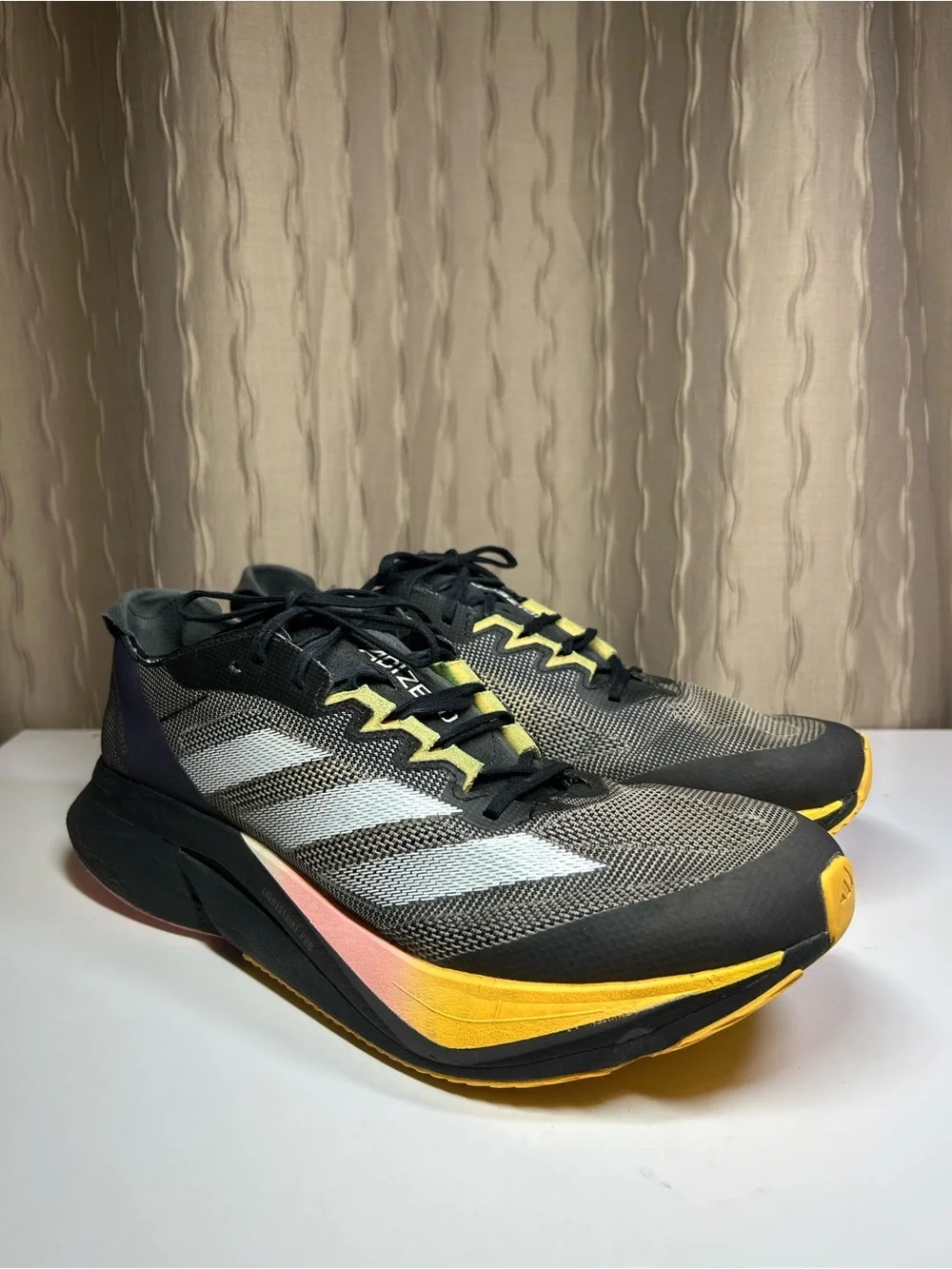 Adidas Adizero Boston 12 Men's 10.5 Athletic Running '2024 Athlete Pack' IF9212